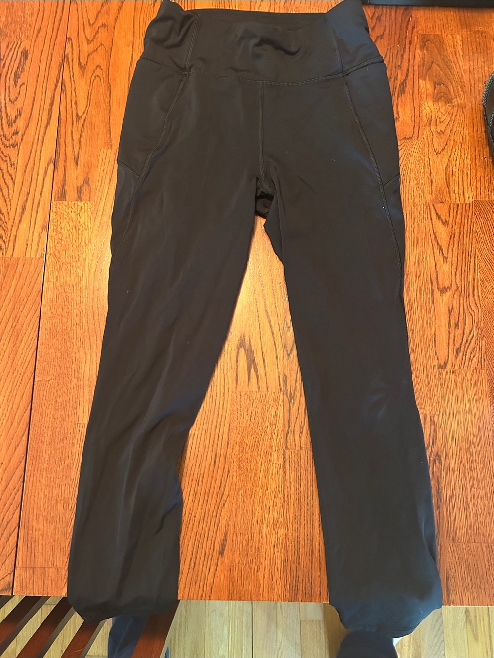 Black High-Waist Athletic Leggings
